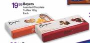 Beyers Assorted Chocolate Truffles-100g Each