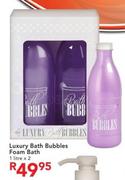 Luxury Bath Bubbles Foam Bath-2x1L