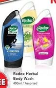 Radox Herbal Body Wash Assorted-400ml Each