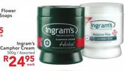 Ingram's Camphor Cream Assorted-500g Each
