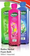 Radox Herbal Foam Bath Assorted-500ml Each