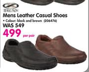 Brunx Mens Leather Casual Shoes-Per Pair