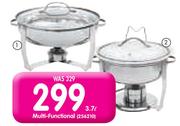 3.7L Chafing Dish With Ceramic Insert-Each