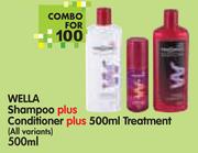Wella Shampoo Plus Conditioner Plus 500ml Treatment (All Variants)-500ml