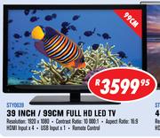 Dixon 39 Inch/99cm Full HD LED TV-STY0639