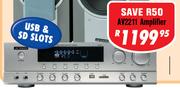 Dixon  Digital Stereo Amplifier With AM/FM Tuner,USB & SD Slots