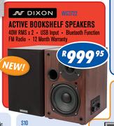 Dixon Active Bookshelf Speakers