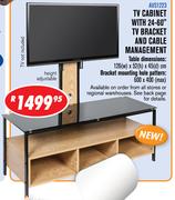 Dixon TV Cabinet With Cable Management