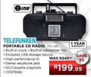 Telefunken Portable CD Radio (TRC-338)