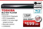 Toshiba Blu-Ray Player (BDX1200KE)