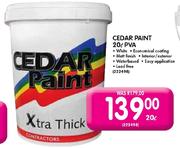 Cedar Paint PVA-20ltr
