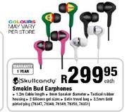 Skullcandy Smokin Bud Earphones-Each