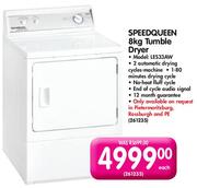 Speedqueen Tumble Dryer(Model:LESS33AW)-8Kg Each