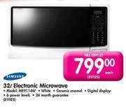 Samsung Electronic Microwave(Model:ME9114W)-32L Each