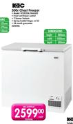 KIC Chest Freezer(Model:KC0030A/K66300)-300L Each