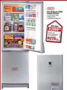 Defy Metallic Combi Fridge/Freezer-310 Ltr