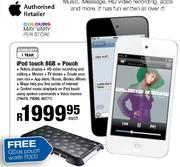 iPod Touch 8GB + Pouch-Each