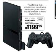 PS2 Black Console