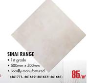 Sinai Range(500mm x 500mm)-Per Sqm
