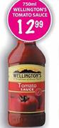 Wellington's Tomato Sauce-750ml