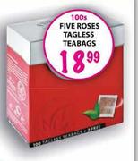 Five Roses Tagless Teabags-100's