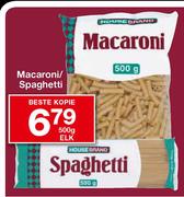 Macaroni/Spaghetti-500g elk