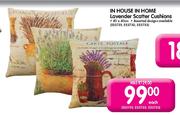 In House in Home Lavender Scatter Cushions-40x40cm