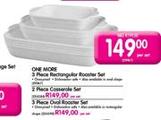One More Rectangular Roaster Set-3 Piece