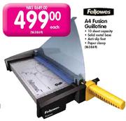 Fellowes A4 Fusion Guillotine-Each