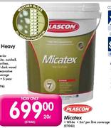 Plascon Micatex-20Ltr