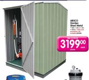 Absco Garden Shed Metal-Each