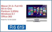 Mecer 21.5" Full HD All-In-One H2159-G3250