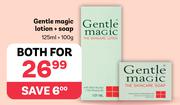 Gentle Magic Lotion + Soap (125ml + 100g)-For Both