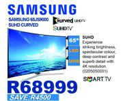 Samsung 65" SUHD Curved TV 65JS9000