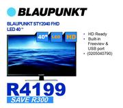 Blaupunkt 40" FHD LED TV STY2040