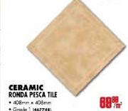 Ceramic Ronda Pesca Tile-408mmx408mm