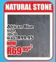 African Blue Natural Stone Slate 30 x 30-Per Sqm 