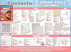 Tiletoria JHB : Spring Time Savings (Until 30 Sep), page 1