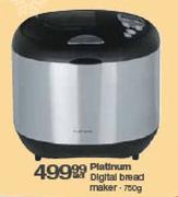 Platinum Digital Bread Maker-750g Each