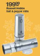 Russell Hobbs Salt & Pepper Mills-Per Set