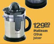 Platinum Citrus Juicer-Each 