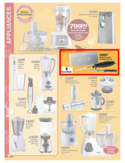 Checkers Nationwide : The Big Holiday Savings Catalogue (19 Nov - 25 Dec), page 62
