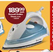 Rusell Hobbs Steam Iron-1400W Each