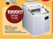 Platinum Ice Maker- 20-22Kg Each