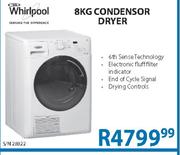Whirlpool Condensor Dryer-8kg