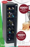 Special Platinum Wine Cooler With Mirror Finish 18 Bottle Each Www Guzzle Co Za