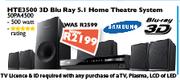 Samsung HTE3500 3D Blu Ray 5.1 Home Theatre System(50PA4500)