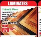 Nature's Floor Laminated Flooring Premium Range 8.3mm-Per Sqm