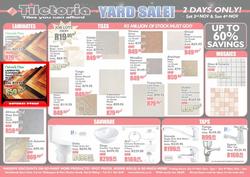 Tiletoria Johannesburg : Yard Sale (3rd & 4th November 2012 Only), page 1