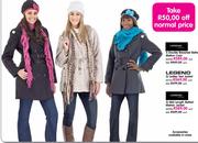 Legend Double Breasted Belted Melton coat